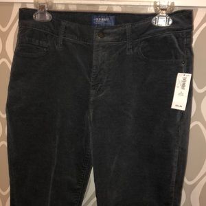 Charcoal gray corduroy skinny jeans NWT!